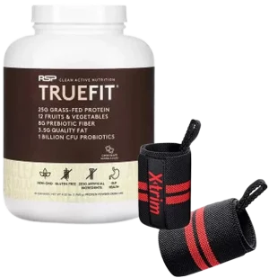 RSP True Fit Protein & Wrist Wrap Combo Deal