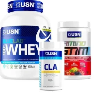Daily Deal-USN Bluelab Whey and Amino Stim and USN CLA
