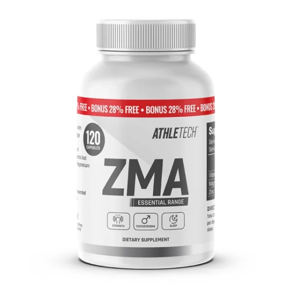 Athletech ZMA 120 Capsules