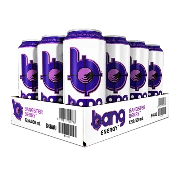 Bang Energy Drink RTD Can - Half & Full Case