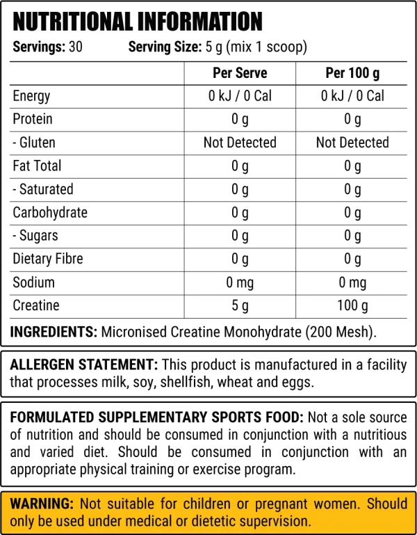 Faction Labs Creatine Monohydrate - Image 2
