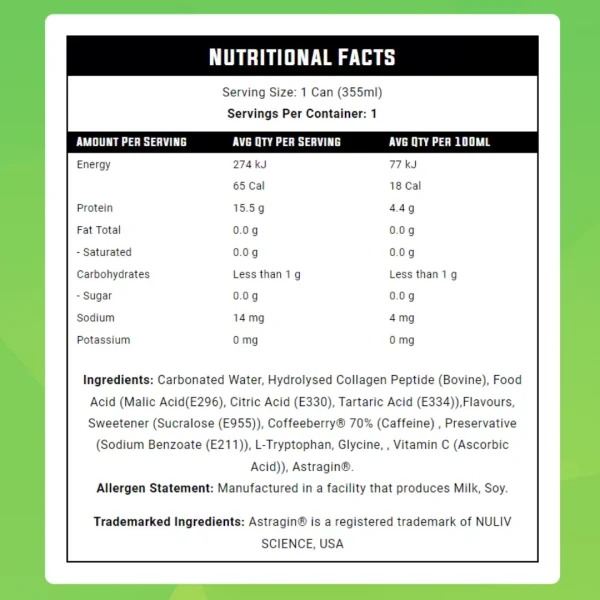 Nexus Sports Nutrition Super Protein + Sparkling Energy Cans - Image 3