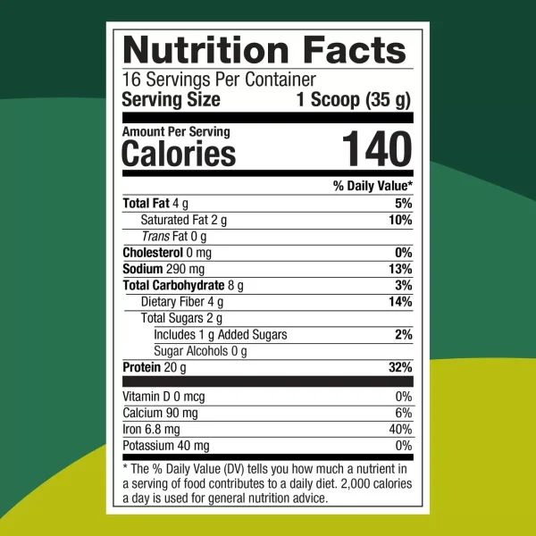 Purely Inspired Organic Protein 1.35lb - French Vanilla - Image 2