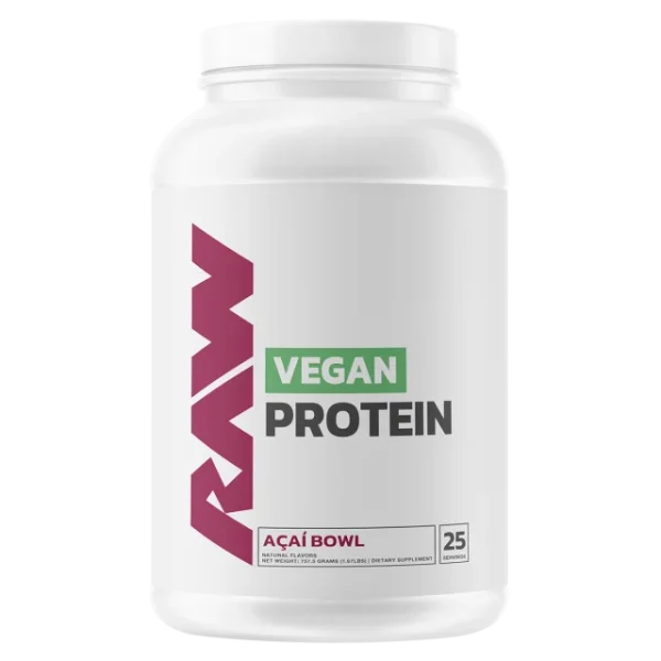 Raw Nutrition Vegan Protein 25 Serve - Acai Bowl