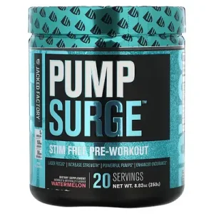 Jacked Factory PUMP Surge Non-Stim Pre-Workout