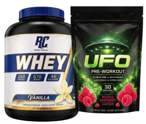 Protein Combo Deal : RC whey and UFO pre-workout