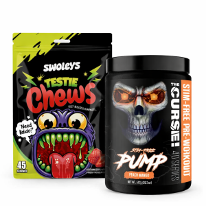 JNX Pump Supplement & Swoleys Testie Chews Combo